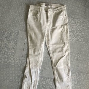 Everlane White Skinny Jean